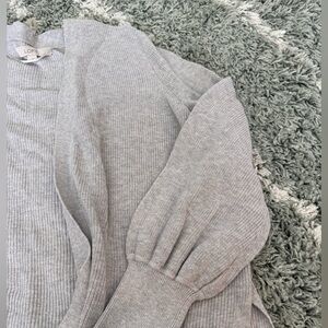 LOFT Light Gray Large Sweater